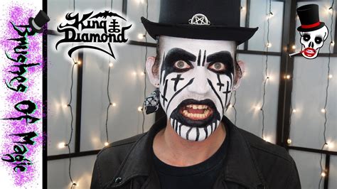 King Diamond Makeup Tutorial # 3 | @brushesofmagic - YouTube