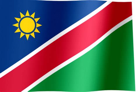 Namibia Flag GIF | All Waving Flags