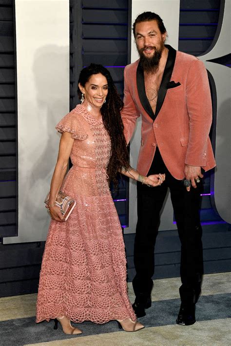 Jason Momoa Lisa Bonet Red Carpet