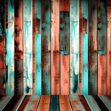 Reclaimed Wood Planks Backdrop · Creative Fabrica