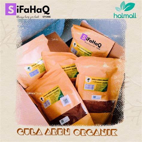 Gula Aren Organik Kemasan 500 Gram | Halmall