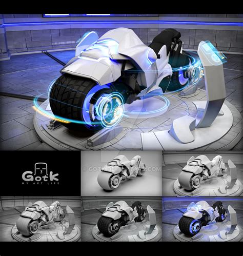 3D Futuristic Transport by Gotk on DeviantArt