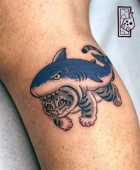 Details more than 70 shark bite tattoo - in.cdgdbentre