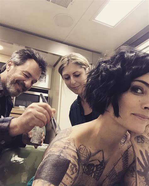 Jaimie Alexander on Instagram: “Maintenance. #BLINDSPOT @jill_mckay1 # ...