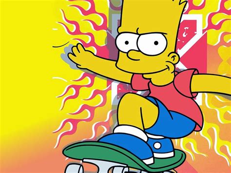 The Cartoon Funny: Bart Simpson Animated Television Series Cartoon Funny