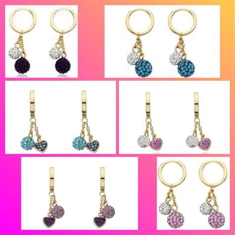 Children's earrings www.glitzybygitty.com Glitzy, Keychain, Personalized Items, Drop Earrings ...