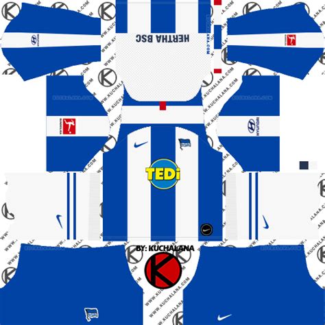 Hertha BSC Kits 2019/2020 - Dream League Soccer Kits - Kuchalana