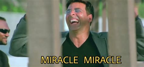 Miracle Miracle | Akshay Kumar | Welcome Movie : DesiMemeTemplates