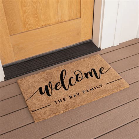 Personalized Doormat in 2021 | Personalized door mats, Door mat, Custom ...