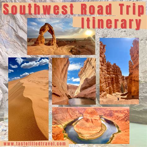 Taste-filled Travel - Southwest Road Trip