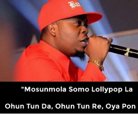 PL:- In Which Song Did Olamide Used This Lyrics?