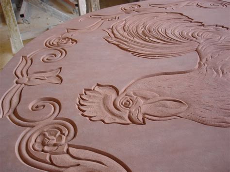 Low Relief Carving : In this technique the edges of one carved area ...