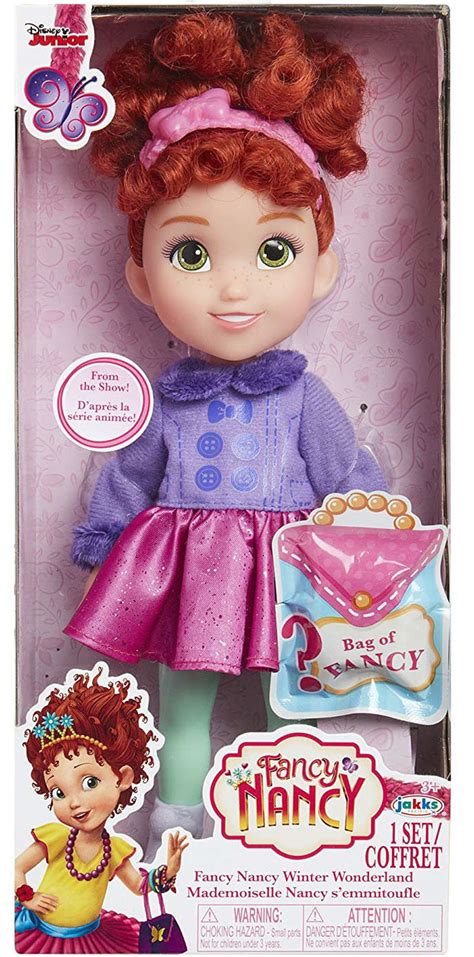 Disney Junior Fancy Nancy Winter Wonderland Doll [Bag of Fancy] - Walmart.com - Walmart.com