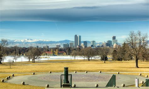 Denver Skyline in Winter | Dave Dugdale | Flickr