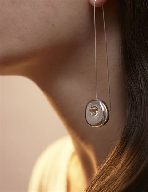 Sculptural Jewelry Inspired by the Natural World | Earrings, Sterling ...