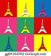 900+ Eiffel Tower Stock Illustrations | Royalty Free - GoGraph