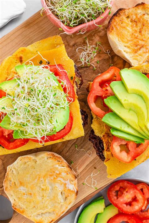 Ultimate Vegan Portuguese Breakfast Sandwich • Tasty Thrifty Timely