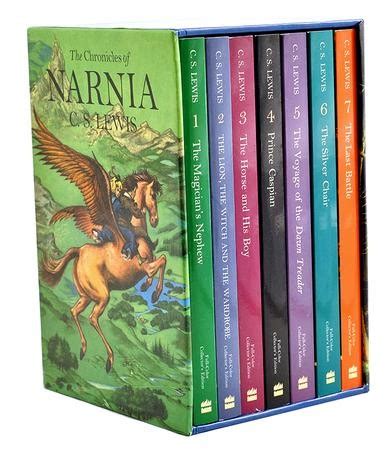 The Chronicles of Narnia, 7 Volumes: Full-Color Collector's Edition: C.S. Lewis Illustrated By ...