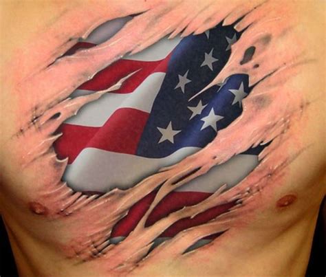 American Flag Tattoos Designs