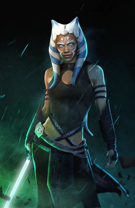 Fan Art Features Rosario Dawson as STAR WARS Character Ahsoka Tano — GeekTyrant