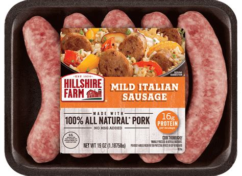 Mild Italian Sausage | Hillshire Farm® Brand