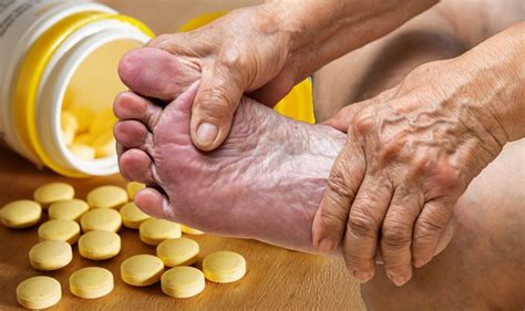 Vitamin B12 deficiency: Symptoms may include pain in the feet when they’re ‘under a blanke ...