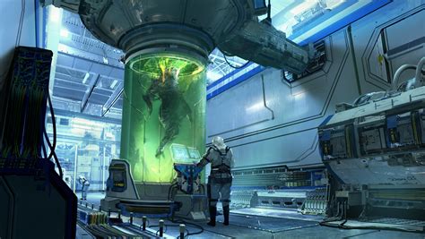 ArtStation - Practice:The Laboratory, Qiushi Zhang