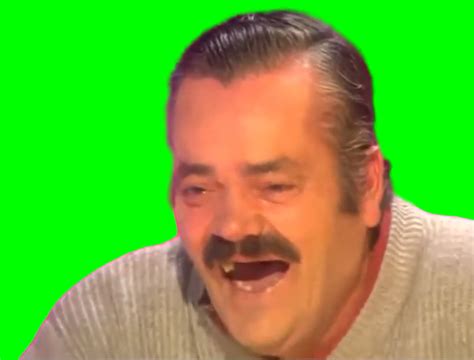 El Risitas Laughing - Spanish Laughing Guy Meme (Green Screen) – CreatorSet