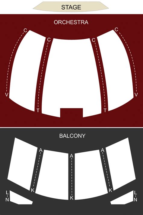 The Brown Theater Seating Chart