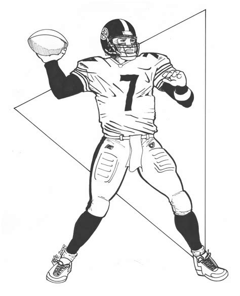 Nfl Football Players Drawing at GetDrawings | Free download