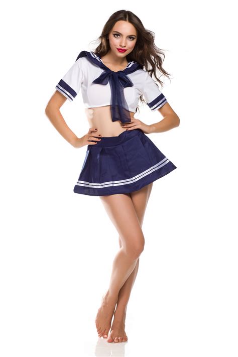 Sailor Moon Cute Japanese School Girl Sailor Uniform Cosplay Costume @YJ7019 | eBay