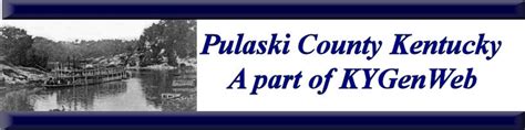 Pulaski County, Kentucky- history and genealogy