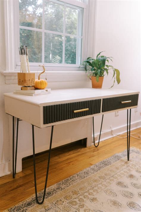 DIY easy desk with drawers - If Only April