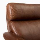 Kristoff Leather Swivel Chair | West Elm
