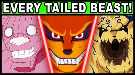 All 10 Tailed Beasts and Their Powers Explained! (Naruto Shippuden ...