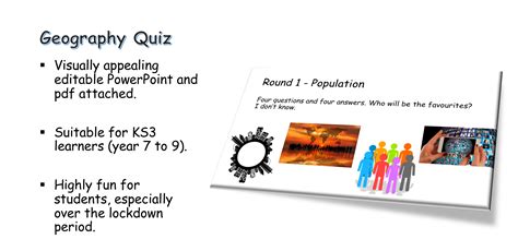 Geography Quiz | Teaching Resources