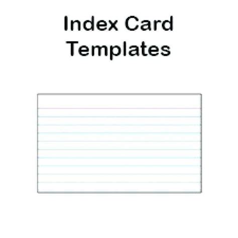 3X5 Index Card Template Microsoft Word Cards Design Templates In 3X5 ...