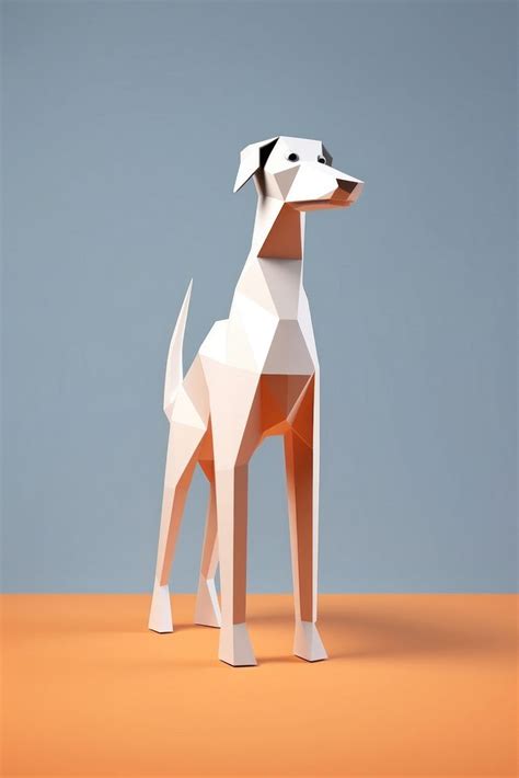 Art origami cartoon animal. AI | Free Photo Illustration - rawpixel