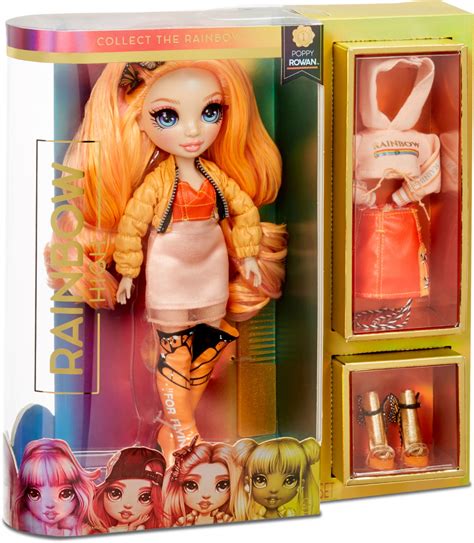 Best Buy: Rainbow High Rainbow HighFashion Doll- Poppy Rowan 569640