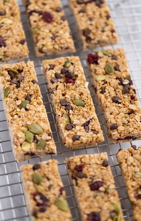 Nut Free Chewy Homemade Granola Bars - MediNews Health Tips