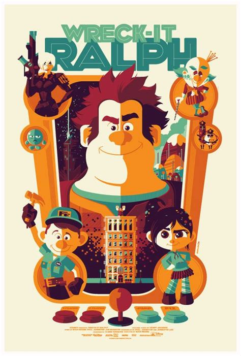 Cool Posters by Tom Whalen | Cruzine | Arte da disney, Disney pôsteres de filmes, Disney pixar