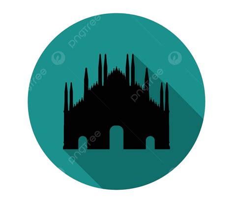Milan Cathedral Vector Symbol Monument Vector, Vector, Symbol, Monument PNG and Vector with ...