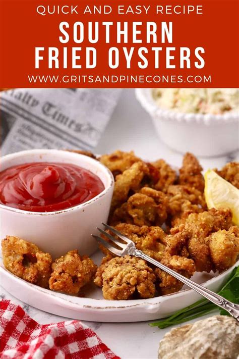 Easy Southern Crispy Fried Oysters Recipe - Grits and Pinecones ...