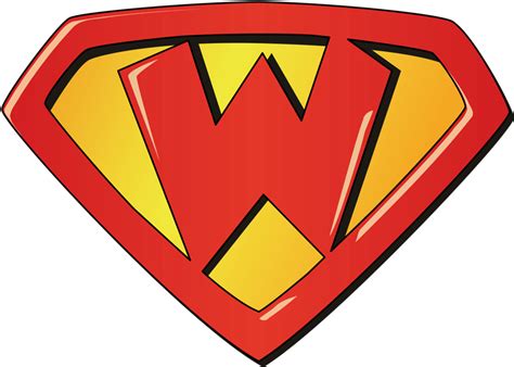 Super W Wall Art Stickers - TenStickers