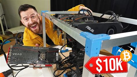 I Built A Bitcoin Mining Rig That PROFITS $10,000/year!! - YouTube