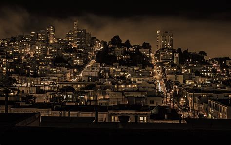 a night photo of North Beach... reminds me of how beautiful all of our ...