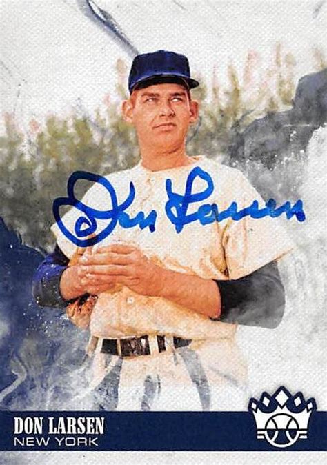 Don Larsen autographed Baseball Card (New York Yankees) 2018 Panini ...