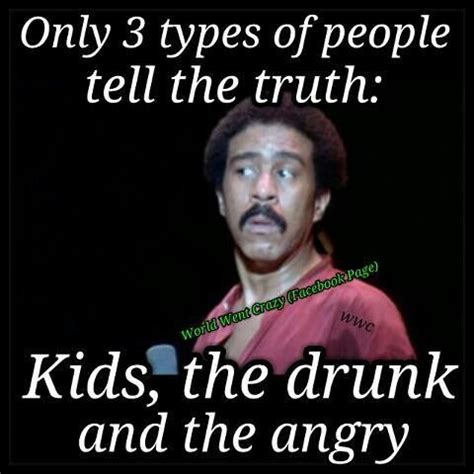 Richard Pryor | Funny quotes, Funny facts, Funny black memes