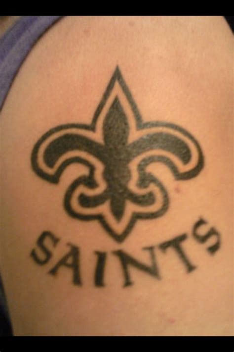 Saints Football Tattoos