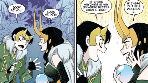 Loki meets Lady Loki in Thor & Loki: Double Trouble #4 preview | GamesRadar+